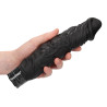 Shots Toys Gode vibrant Realistic 20  x 5cm Noir
